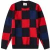Country Of Origin Check Crew Knit