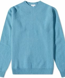 Sunspel Lambswool Crew Knit