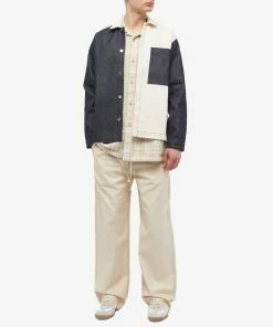 Sunnei Two Tone Overshirt 8 Sunnei Two Tone Overshirt -Outlet Sweaters Store 21 11 2022 JD CRTWXSHR011 DNM m9 1