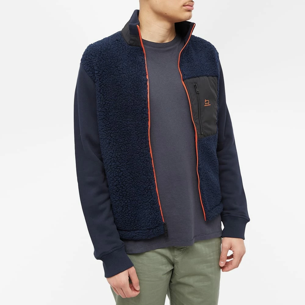 Woolrich Reversible Curly Fleece Jacket 2 Woolrich Reversible Curly Fleece Jacket - Image 2