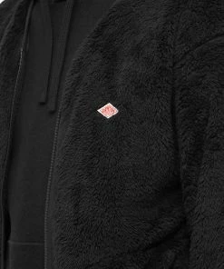 Danton High Pile Fleece V Neck Jacket -Outlet Sweaters Store 21 12 2022 gh dt a0039 hpf 090 10