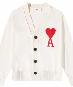 AMI Large A Heart Cardigan