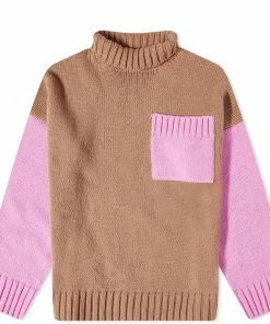 JW Anderson Patch Pocket Turtleneck Jumper