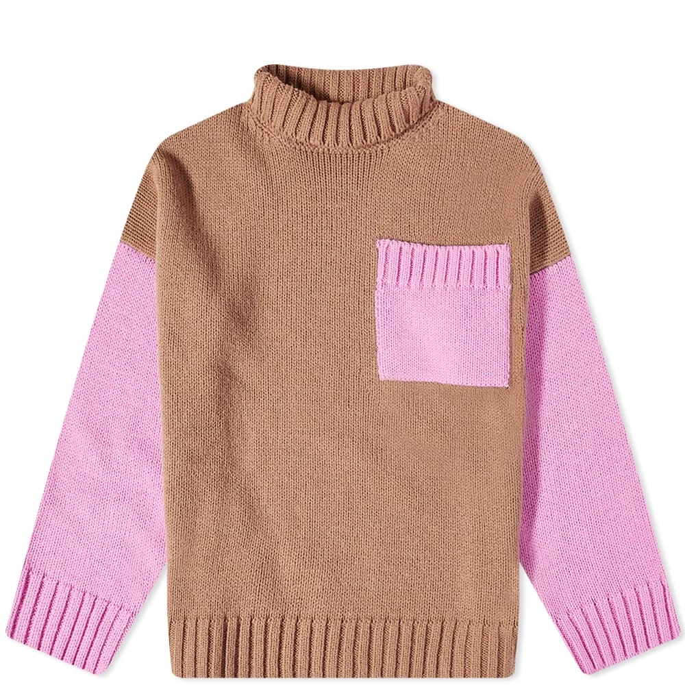 JW Anderson Patch Pocket Turtleneck Jumper 1 JW Anderson Patch Pocket Turtleneck Jumper