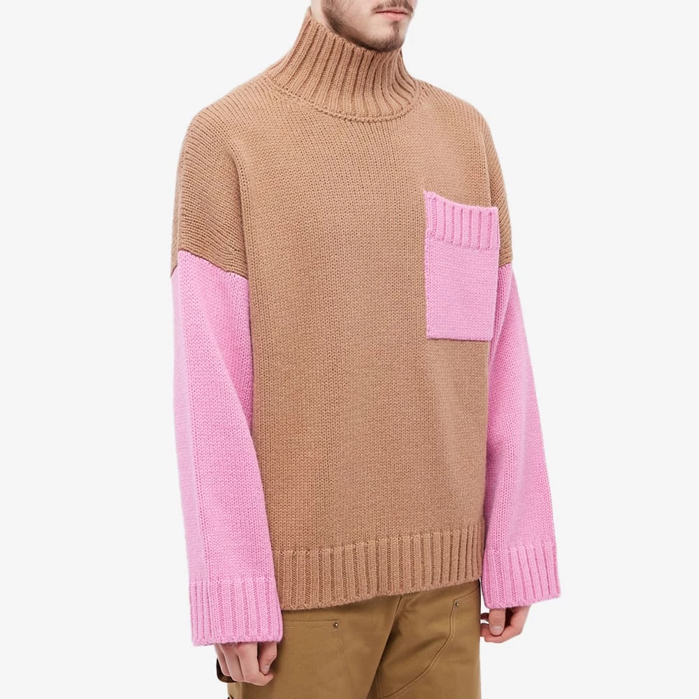 JW Anderson Patch Pocket Turtleneck Jumper 2 JW Anderson Patch Pocket Turtleneck Jumper - Image 2