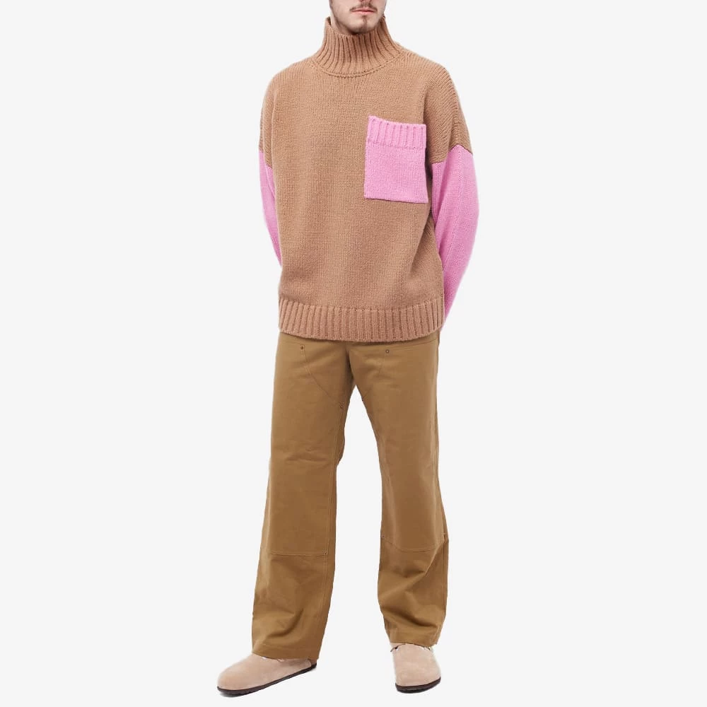 JW Anderson Patch Pocket Turtleneck Jumper 4 JW Anderson Patch Pocket Turtleneck Jumper - Image 4