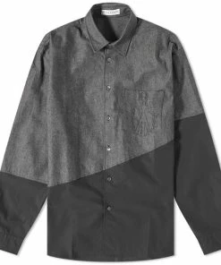 JW Anderson Two Tone Classic Fit Shirt