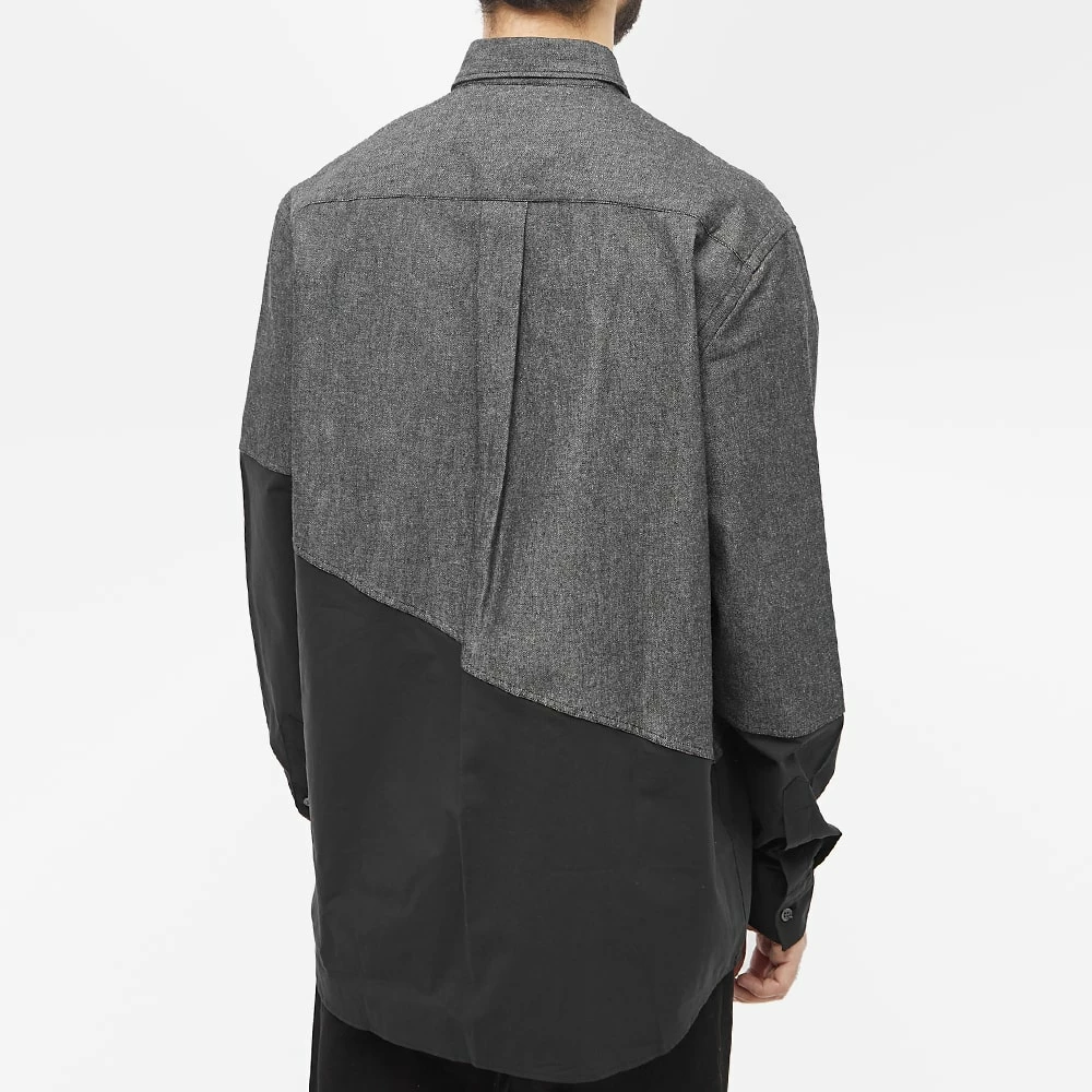 JW Anderson Two Tone Classic Fit Shirt 3 JW Anderson Two Tone Classic Fit Shirt - Image 3