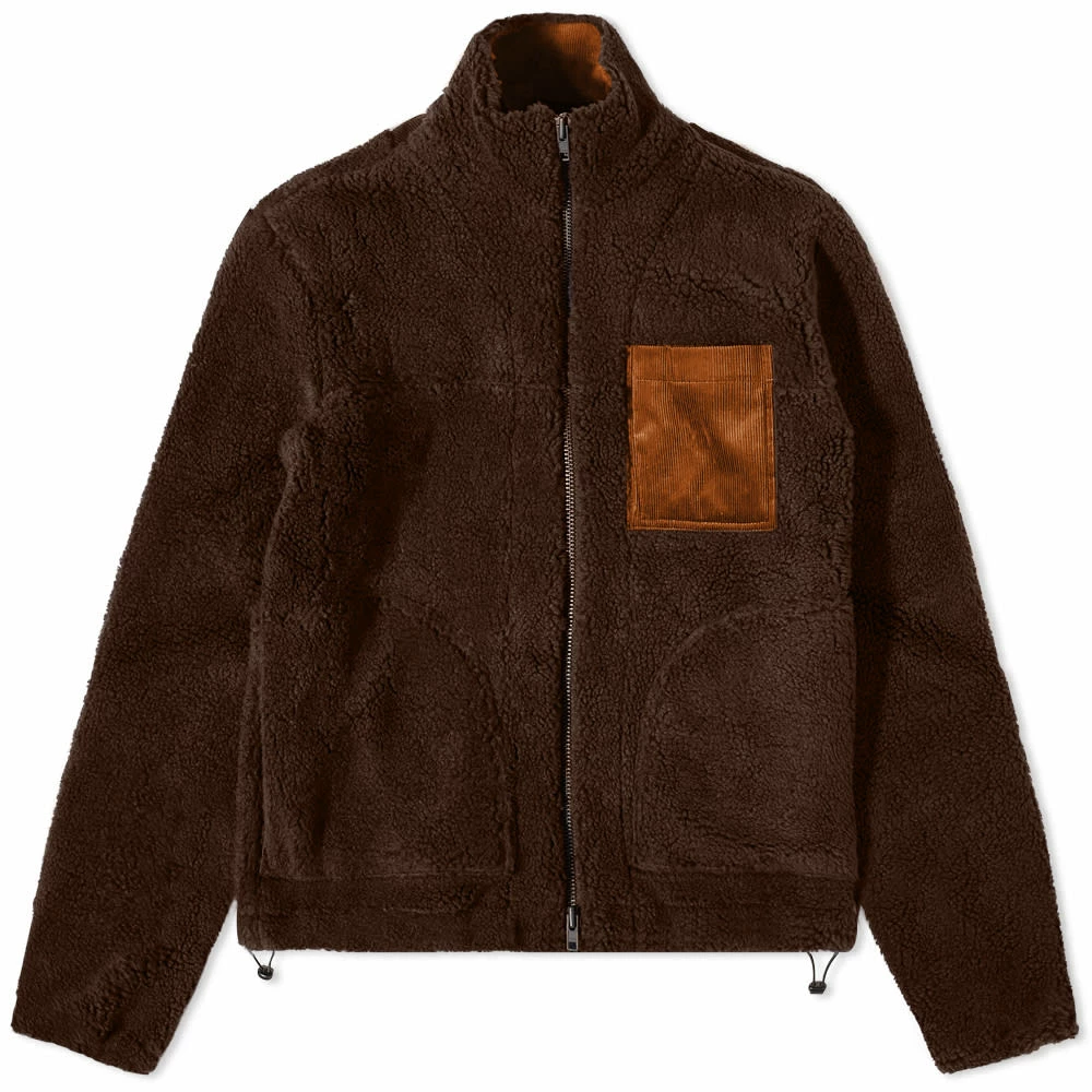 Oliver Spencer Bembridge Pile Fleece Jacket 1 Oliver Spencer Bembridge Pile Fleece Jacket