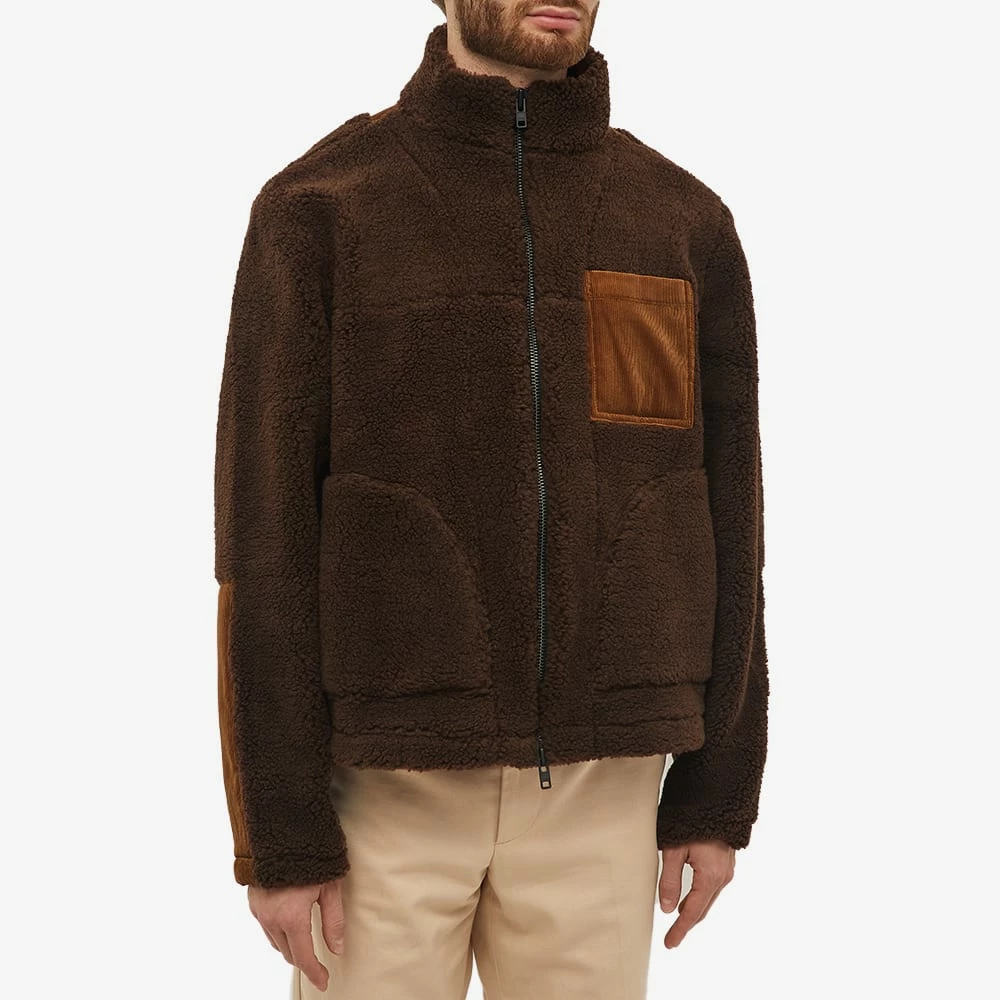 Oliver Spencer Bembridge Pile Fleece Jacket 2 Oliver Spencer Bembridge Pile Fleece Jacket - Image 2