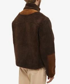 Oliver Spencer Bembridge Pile Fleece Jacket 7 Oliver Spencer Bembridge Pile Fleece Jacket -Outlet Sweaters Store 22 07 2022 SI OSMJ336A FAI01 BRO 8 1