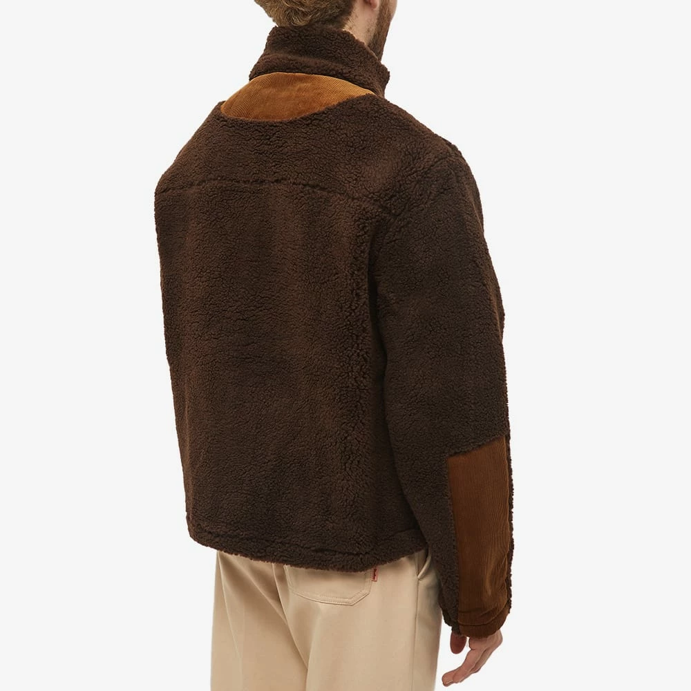 Oliver Spencer Bembridge Pile Fleece Jacket 3 Oliver Spencer Bembridge Pile Fleece Jacket - Image 3