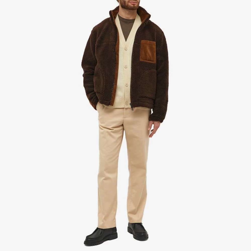 Oliver Spencer Bembridge Pile Fleece Jacket 4 Oliver Spencer Bembridge Pile Fleece Jacket - Image 4