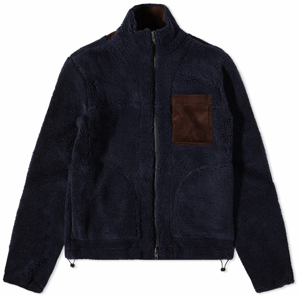 Oliver Spencer Bembridge Pile Fleece Jacket 1 Oliver Spencer Bembridge Pile Fleece Jacket