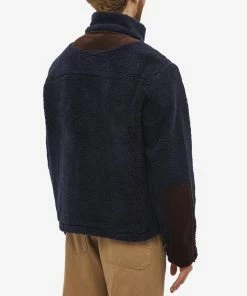 Oliver Spencer Bembridge Pile Fleece Jacket 7 Oliver Spencer Bembridge Pile Fleece Jacket -Outlet Sweaters Store 22 07 2022 SI OSMJ336A FAI02 NAV 8 1