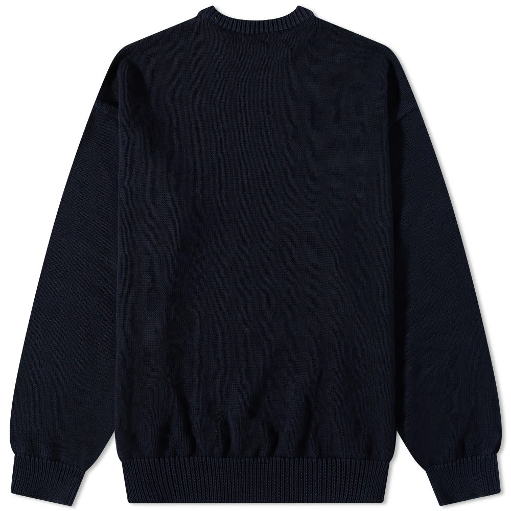 Balenciaga Embroidered BB Logo Crew Knit 2 Balenciaga Embroidered BB Logo Crew Knit - Image 2