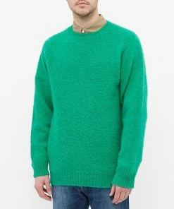 Shetland Woollen Co. Shaggy Crew Knit -Outlet Sweaters Store 22 10 2020 BLR SH 792 7 1
