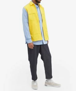 Junya Watanabe MAN Panelled Zip Overshirt -Outlet Sweaters Store 22 10 2021 TC WH B006 051 1 m9 1