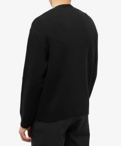 Maison Kitsune Grey Fox Head Patch Relaxed Cardigan -Outlet Sweaters Store 22 11 2022 JB JM00518KT1006 P199 3 1