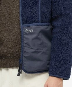 Foret Mountain Fleece Jacket 9 Foret Mountain Fleece Jacket -Outlet Sweaters Store 22 11 22 JF F866 NV 10 1