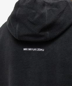 MKI Polar Fleece Hooded Jacket -Outlet Sweaters Store 22 12 2022 mb mki polarflcjkt bkb 10