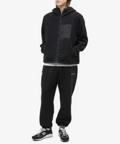 MKI Polar Fleece Hooded Jacket -Outlet Sweaters Store 22 12 2022 mb mki polarflcjkt bkb m9