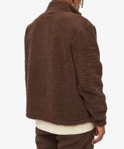 Daily Paper Nedeemo Quarter Zip Sherpa Fleece -Outlet Sweaters Store 23 09 2022 jb 2221105 3