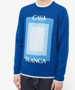 Casablanca Intarsia Logo Crew Knit 9 Casablanca Intarsia Logo Crew Knit -Outlet Sweaters Store 23 11 2022 rm mf22 kw 249 01 10