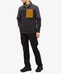 Cotopaxi Dorado Half-Zip Fleece Jacket -Outlet Sweaters Store 24 02 2021 RL DOR F20 GRBLK m6 1