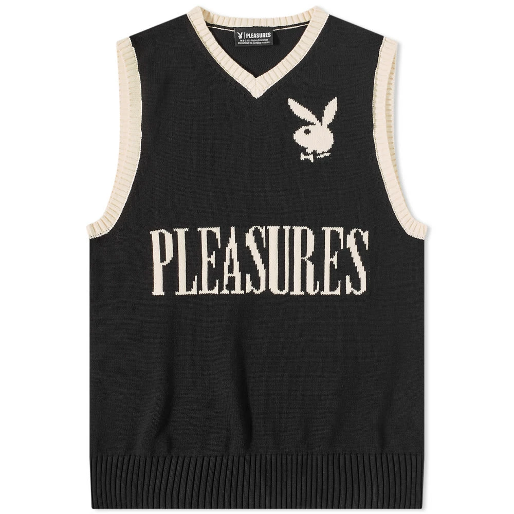 PLEASURES Playboy Knit Vest 1 PLEASURES Playboy Knit Vest