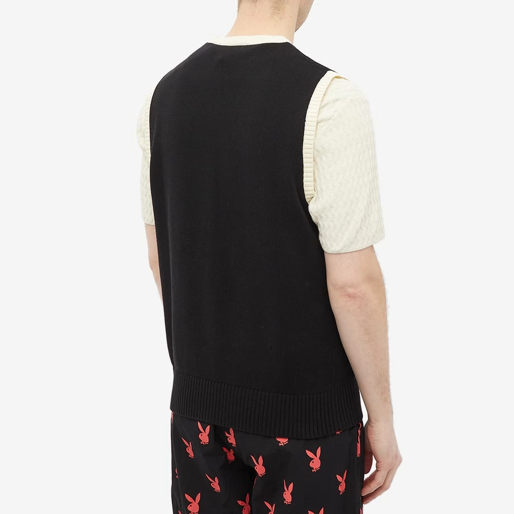 PLEASURES Playboy Knit Vest 3 PLEASURES Playboy Knit Vest - Image 3