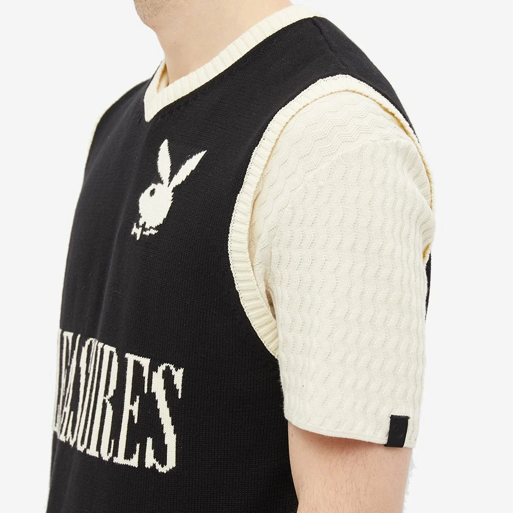 PLEASURES Playboy Knit Vest 5 PLEASURES Playboy Knit Vest - Image 5