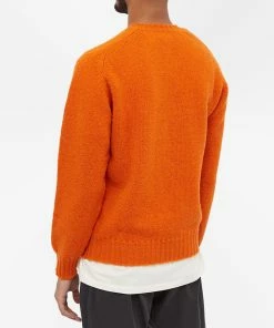 Jamiesons Of Shetland Jamieson's Of Shetland Crew Knit -Outlet Sweaters Store 24 09 2021 GH MK838C 470 8 1