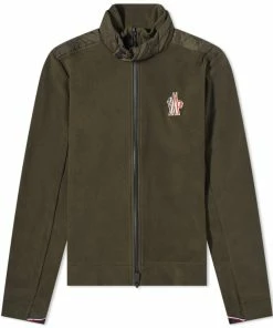 Moncler Grenoble Zip Through Knit