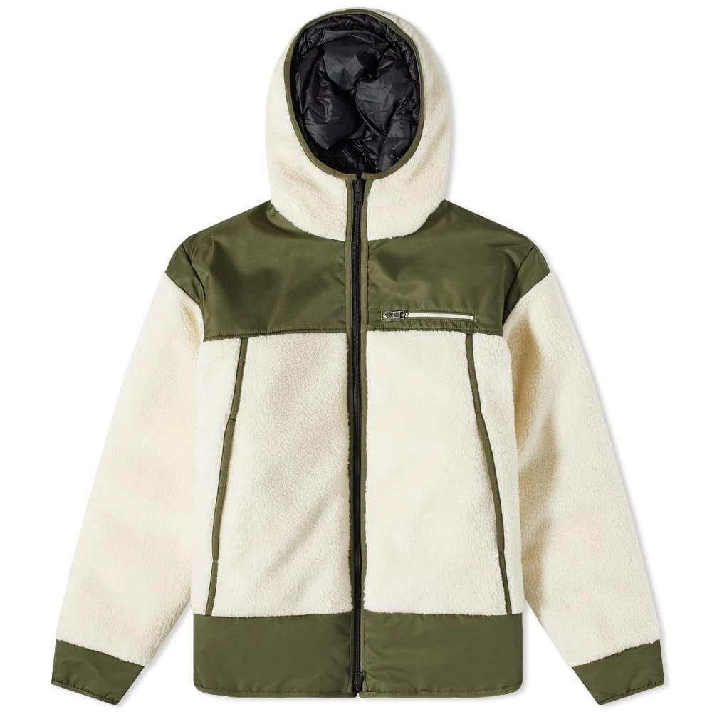 Moncler Goustan Polar Fleece Down Jacket 1 Moncler Goustan Polar Fleece Down Jacket