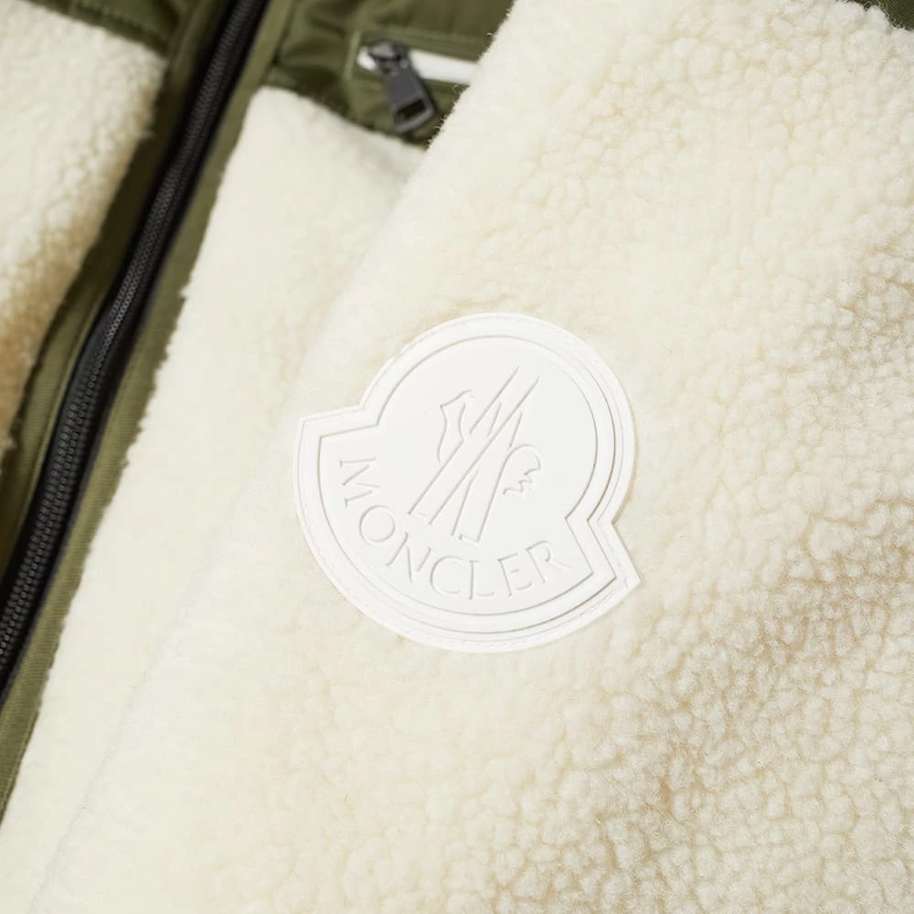 Moncler Goustan Polar Fleece Down Jacket 3 Moncler Goustan Polar Fleece Down Jacket - Image 3