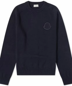 Moncler Logo Crew Knit
