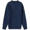 By Parra Mirrored Flag Ribbed Crew Knit