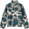 By Parra Amethist Geode Sherpa Half Zip Fleece