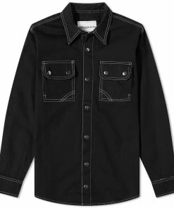 Youths In Balaclava Giles Pocket Shirt