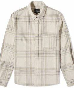 A.P.C. Trek Check Overshirt