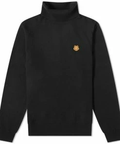 Kenzo Tiger Crest Roll Neck Knit
