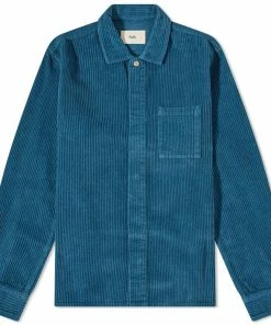 Folk Heavy Cord Patch Shirt