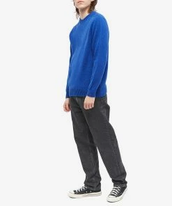 Country Of Origin Supersoft Seamless Crew Knit -Outlet Sweaters Store 25 10 2022 SI COO 202106 BLU m9 1