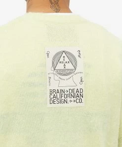 Brain Dead Logohead Pile Crew Knit 9 Brain Dead Logohead Pile Crew Knit -Outlet Sweaters Store 25 11 2022 GH BDW22O12002639GR22 10 1