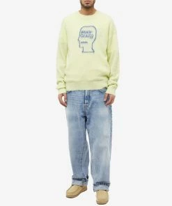 Brain Dead Logohead Pile Crew Knit 8 Brain Dead Logohead Pile Crew Knit -Outlet Sweaters Store 25 11 2022 GH BDW22O12002639GR22 m9 1