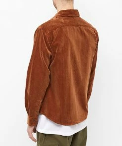 Human Made Corduroy Workshirt -Outlet Sweaters Store 25 11 2022 LL HM24SH006BW1 3 1