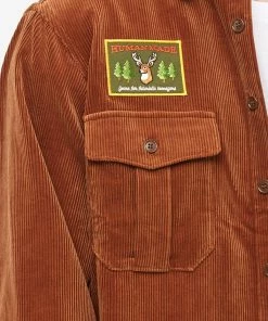 Human Made Corduroy Workshirt -Outlet Sweaters Store 25 11 2022 LL HM24SH006BW1 5 1
