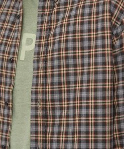 Oliver Spencer Brook Check Shirt -Outlet Sweaters Store 25 11 22 rl osms162 tra01mul 10