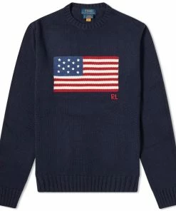 Polo Ralph Lauren Flag Intarsia Knit